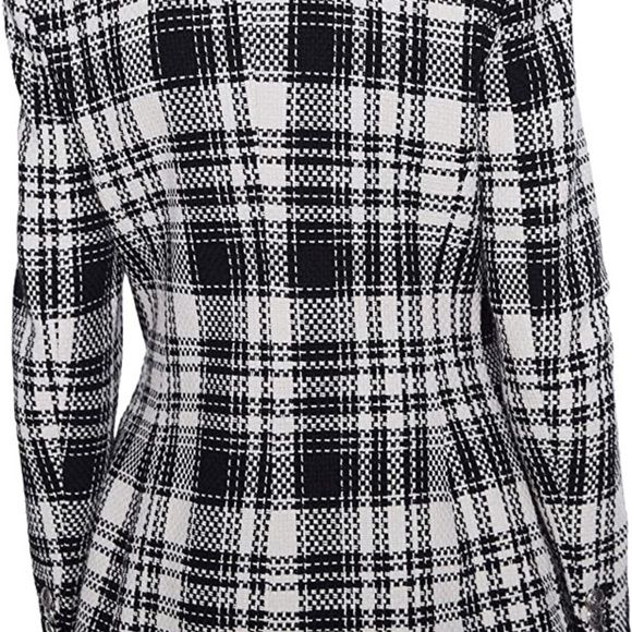 Zara Check Double Breasted Blazer - Picture 3 of 6
